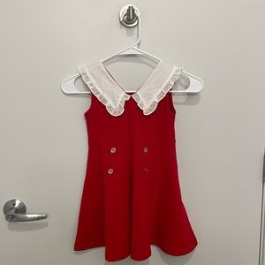 Janie & Jack red dress, perfect for Valentine’s Day ❤️